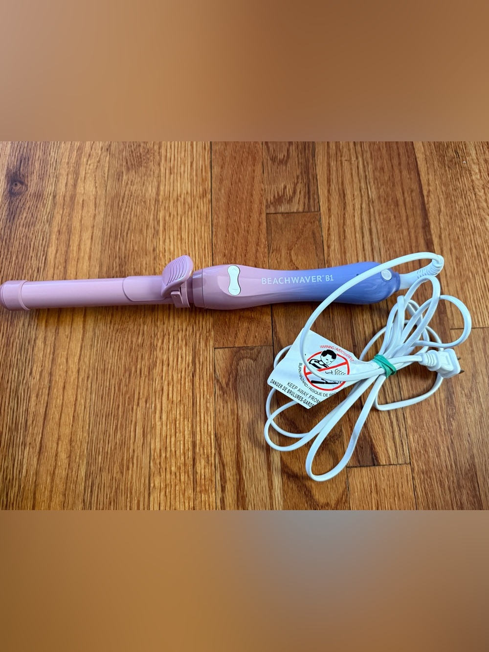 Beachwaver B1 rotating curling iron in the "Pink Sunset" colorway NWOB (no box)